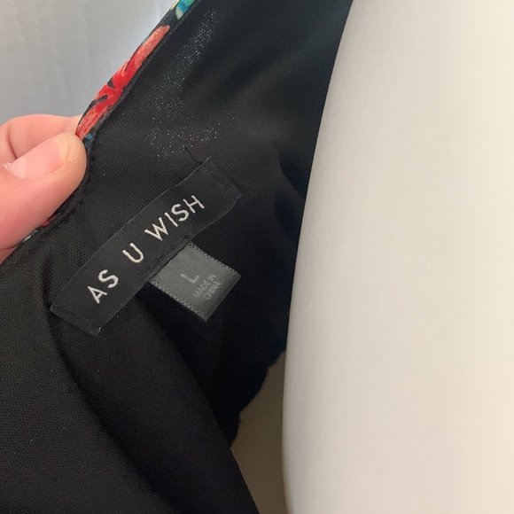 As U Wish maxi dress. Size large. Gently worn, looks new! - Picture 5 of 5